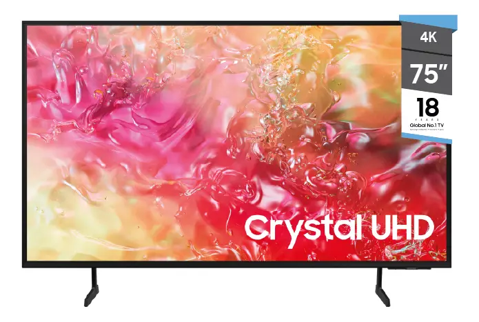 75" Smart Tv UHD 4K Samsung Du7000