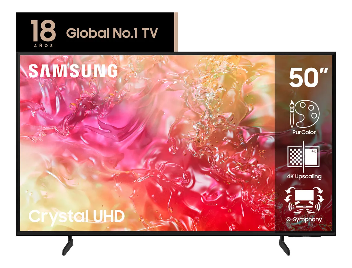 50" Smart Tv UHD 4K Samsung Du7000 Crystal